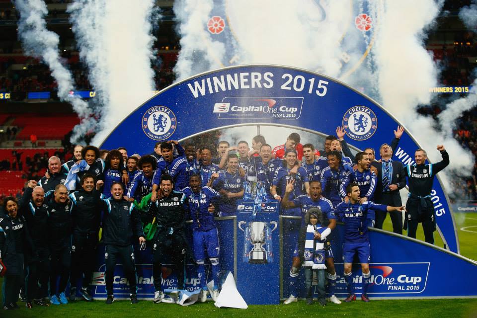 El Chelsea gana la Capital One Cup superando al Tottenham en Wembley