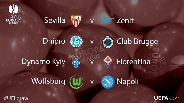 Europa League 2014-2015: el Sevilla se las verá en cuartos con el Zenit ruso