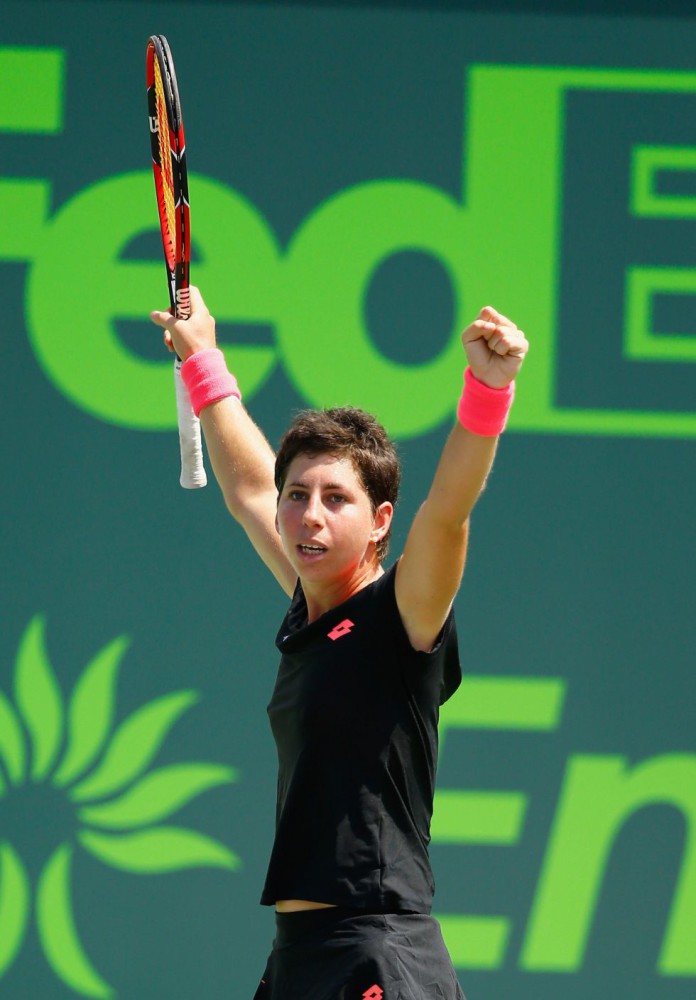 Masters de Miami 2015: Carla Suárez Navarro a la final, John Isner semifinalista