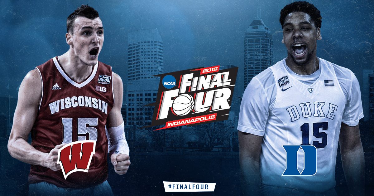 Final Four NCAA 2015: Duke y Wisconsin ganan a Michigan y Kentucky y jugarán la final