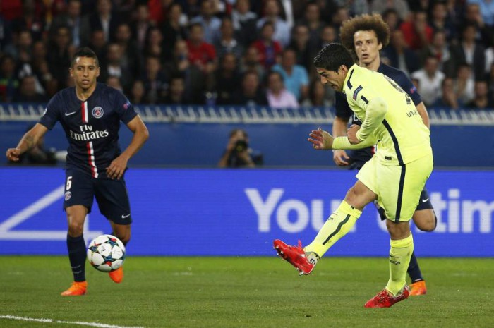 Luis Suarez ante el PSG