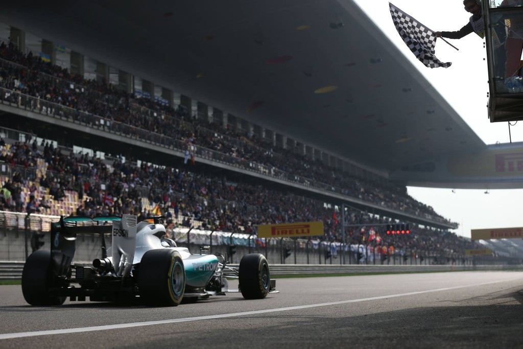 Mercedes en el GP de China
