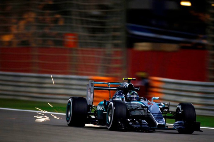 Nico Rosberg en Bahrein