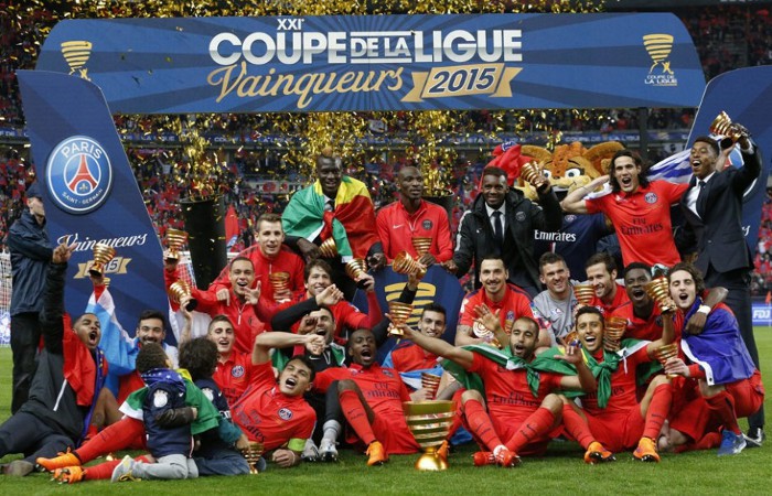 El PSG gana la Copa de la Liga 2015 en Francia