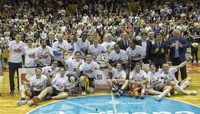 Spar Citylift Girona gana por primera vez la Liga Femenina de baloncesto