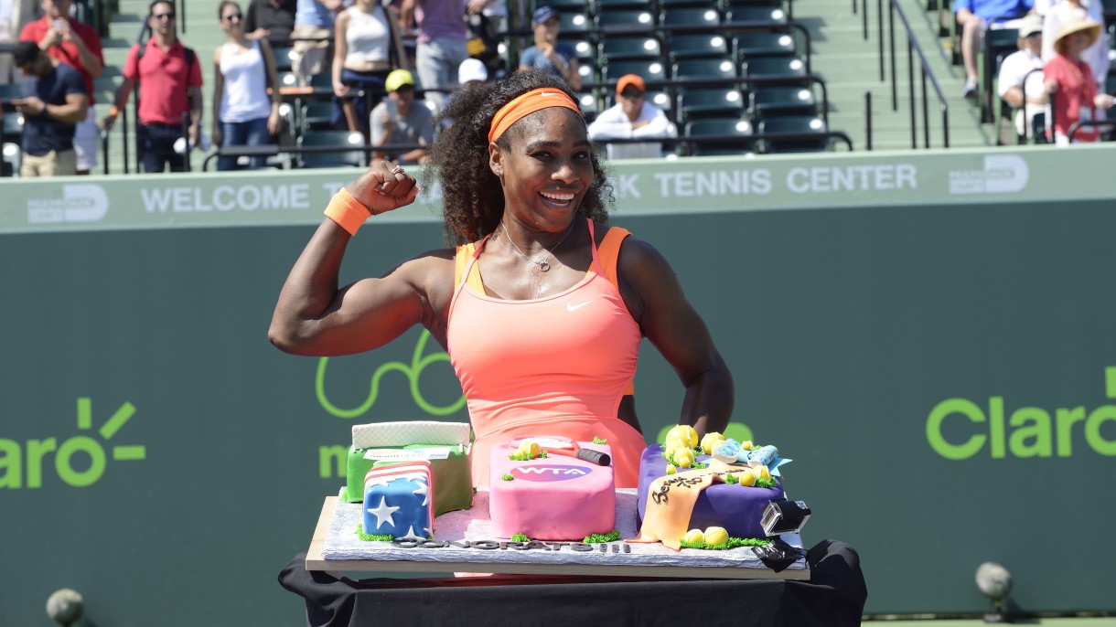 Serena Williams, la mejor tenista del año 2015