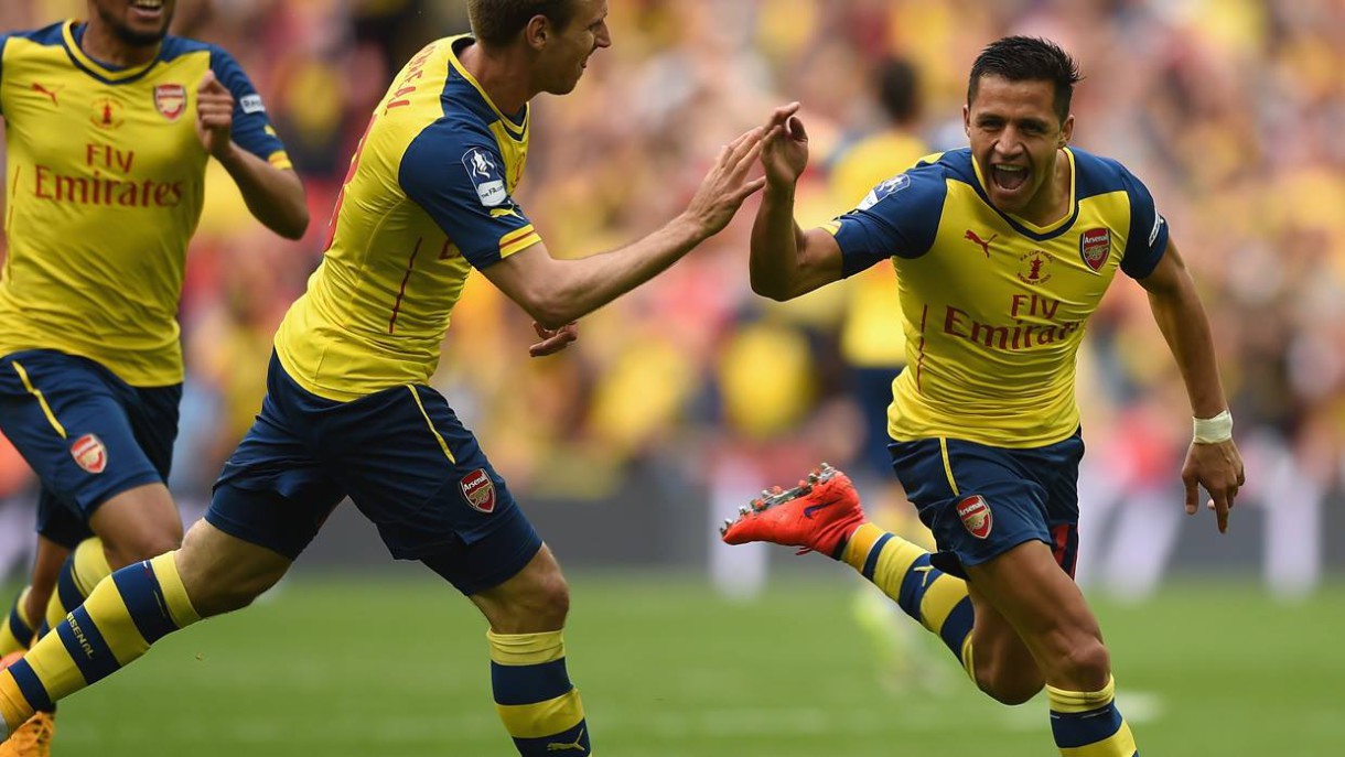 El Arsenal conquista la FA Cup goleando en la final al Aston Villa