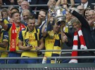 El Arsenal conquista la FA Cup goleando en la final al Aston Villa