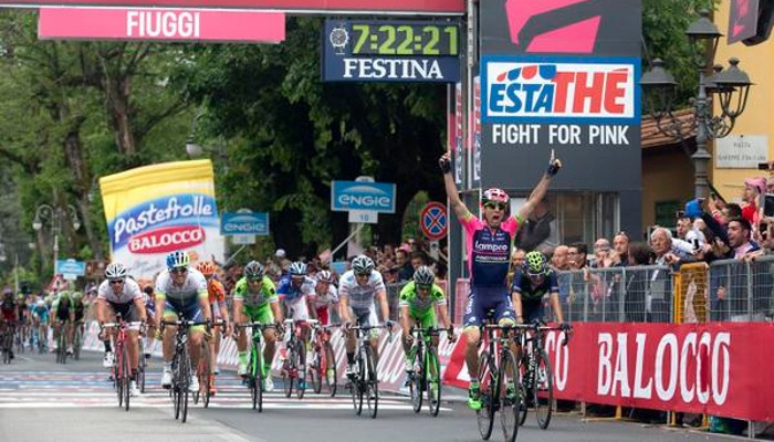 Giro de Italia 2015: Diego Ulissi se impone en la séptima etapa