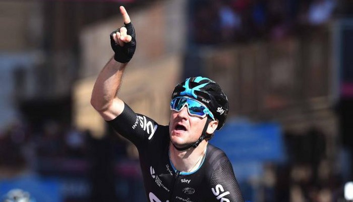 Giro de Italia 2015: Elia Viviani gana al sprint en Génova la segunda etapa