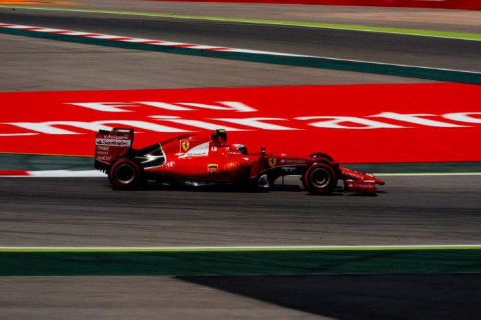 Ferrari en Barcelona