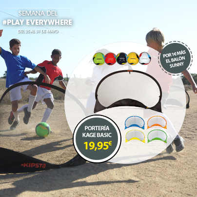 Disfruta del deporte en verano con ‘Decathlon Kipsta Play Everywhere’