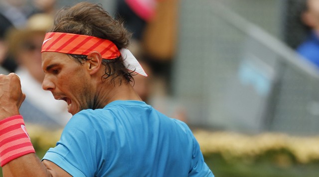 Masters de Madrid 2015: Rafa Nadal avanza, Federer eliminado