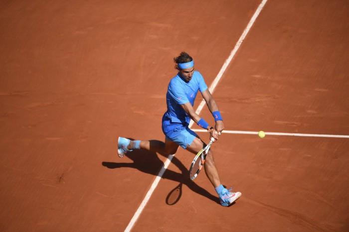 Rafa Nadal en Roland Garros