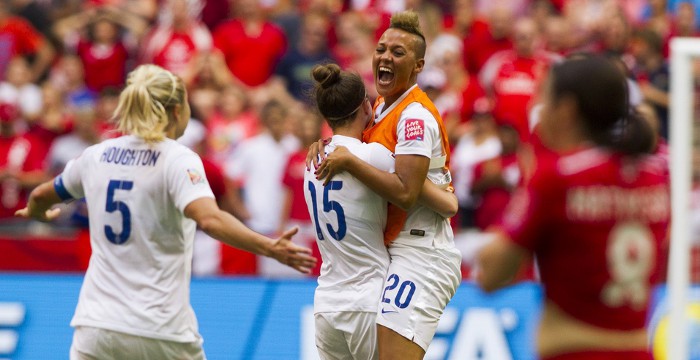 Mundial de fútbol femenino 2015: Estados Unidos – Alemania e Inglaterra – Japón en semifinales