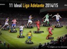 Liga Española 2014-2015 2ª División: el once ideal de la temporada en la Liga Adelante
