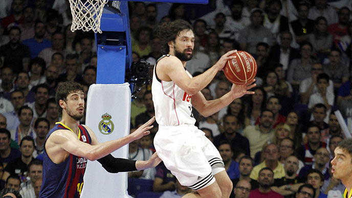 Final ACB 2014-2015: el Real Madrid supera al F.C. Barcelona y pone el 1-0