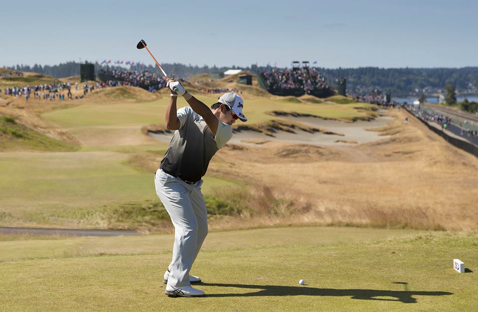 US Open Golf 2015: Stenson y 	Johnson lideran, buena jornada para García y Jiménez, Tiger Woods se hunde