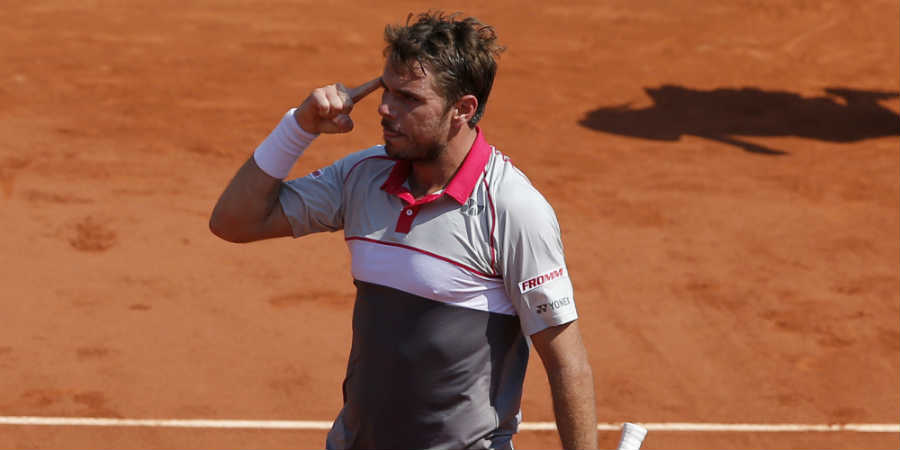 Roland Garros 2015: Wawrinka finalista, duelo entre Djokovic y Murray suspendido