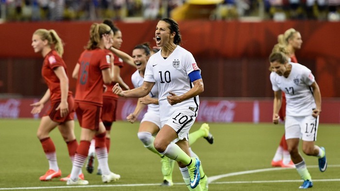 Mundial de fútbol femenino 2015: Estados Unidos y Japón jugarán la final