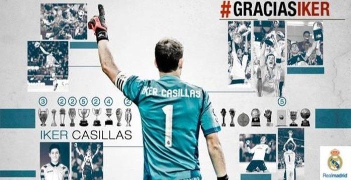 Iker Casillas sale del Real Madrid y ficha por el Oporto