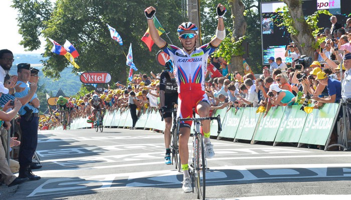 Tour de Francia 2015: Purito gana en Huy y Froome coge el amarillo