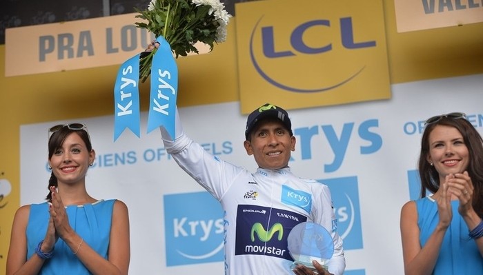 Nairo Quintana ganó la clasificación de los jóvenes del Tour 2015