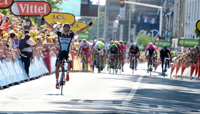 Tour de Francia 2015: Stybar gana en la meta de Le Havre