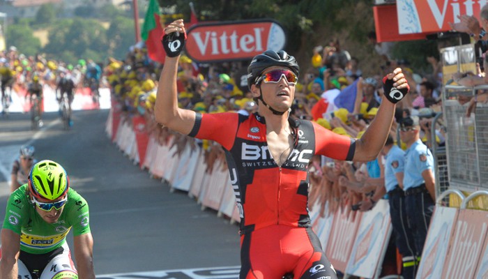 Tour de Francia 2015: Van Avermaet relega a Sagan a otro segundo puesto