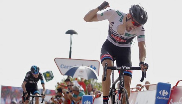 Vuelta a España 2015: victoria y liderato para Tom Dumoulin en Cumbre del Sol