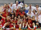 Oro para la U18 en el Europeo femenino de 2015