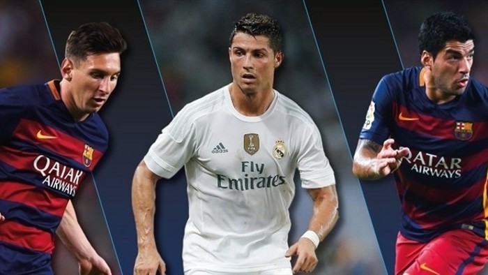 Messi, Suárez y Cristiano, los finalistas al premio Mejor Jugador de la UEFA 2014-2015