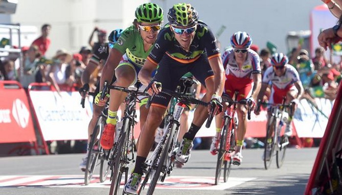 Valverde ganó la etapa con final en Vejer de la Frontera