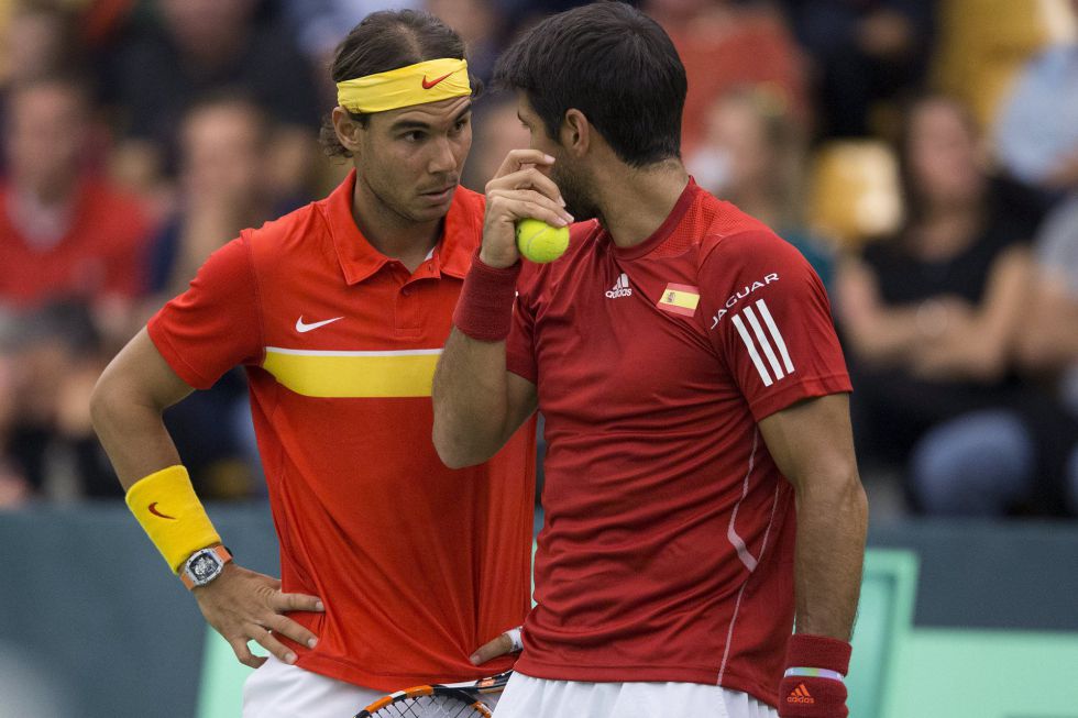 Copa Davis 2015: España pone el 0-3 tras la victoria de Nadal y Verdasco en dobles