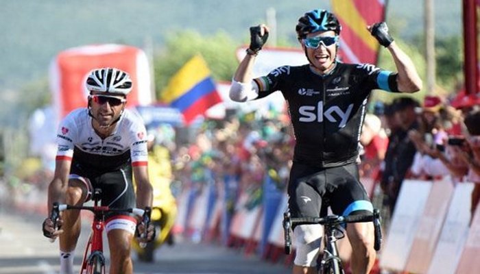 Vuelta a España 2015: victoria para el irlandés Nicolas Roche en Riaza