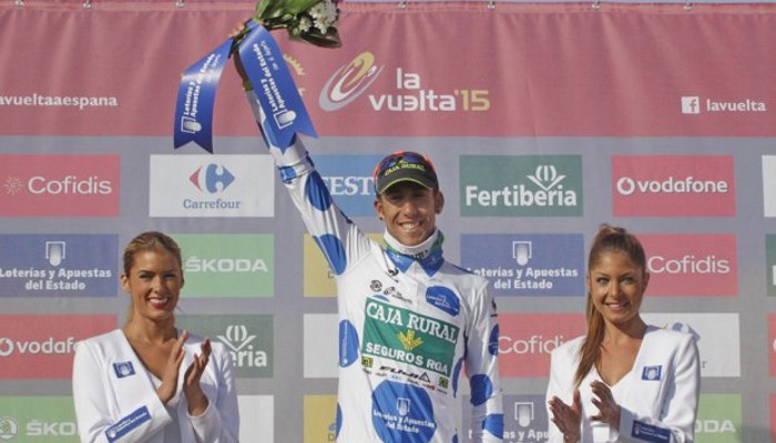 Omar Fraile ganó la montaña en la Vuelta 2015