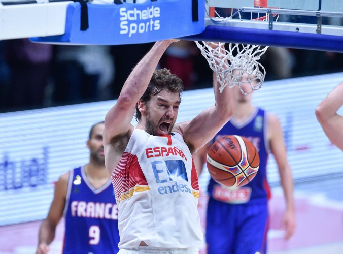 Pau Gasol ante Francia
