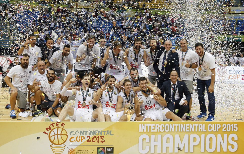 El Real Madrid gana la Copa Intercontinental de baloncesto