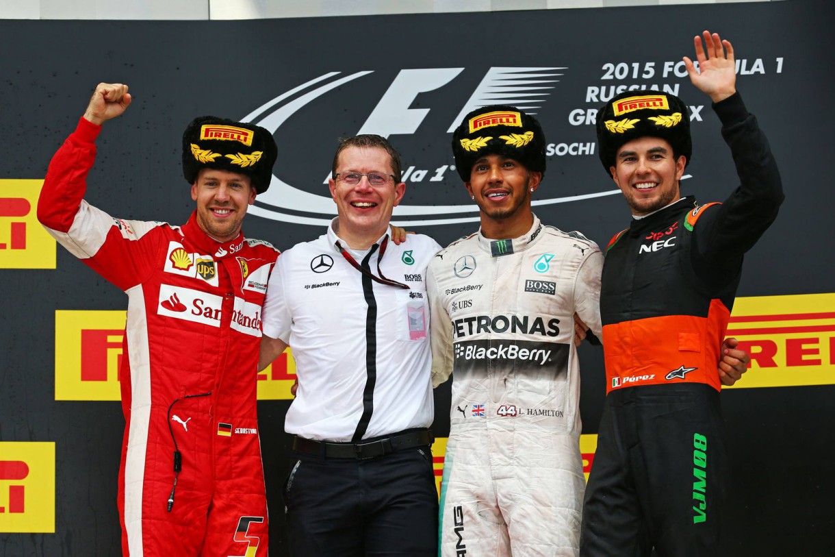 GP de Rusia 2015 de Fórmula 1: Hamilton vuelve a ganar, Alonso 10º y Merhi 13º