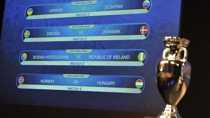 Clasificación Eurocopa 2016: así ha quedado la repesca tras el sorteo