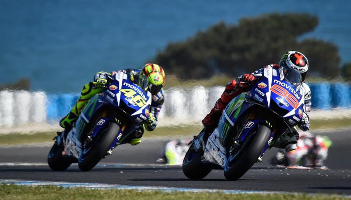 Lorenzo y Rossi pelearán en Valencia por el título de MotoGP