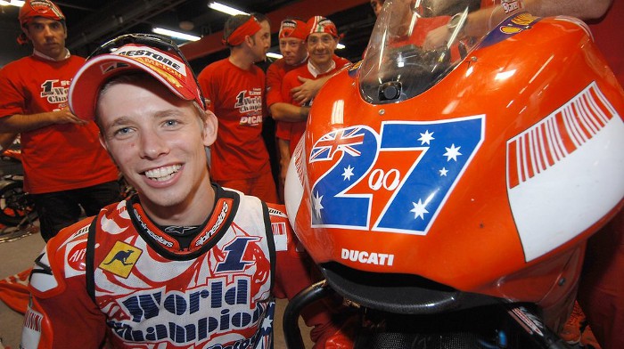 El regreso del australiano Casey Stoner a Ducati ya es una realidad