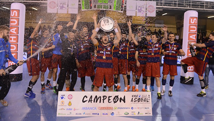 FC Barcelona Lassa gana la Copa ASOBAL 2015