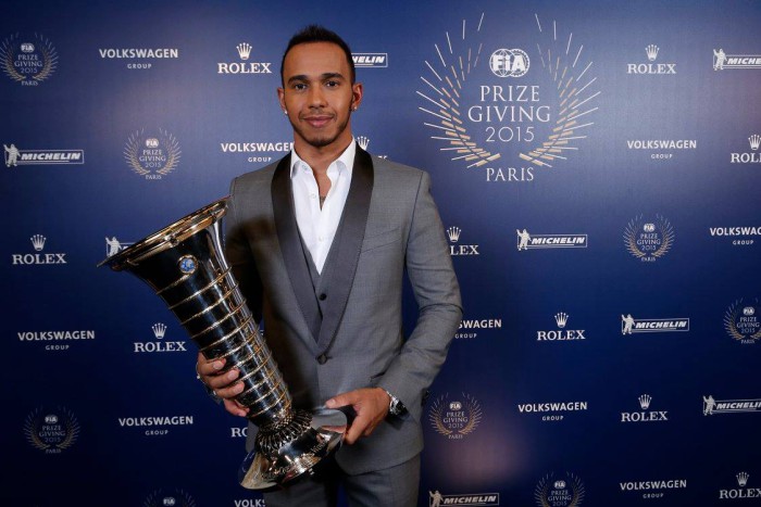 Lewis Hamilton Gala FIA
