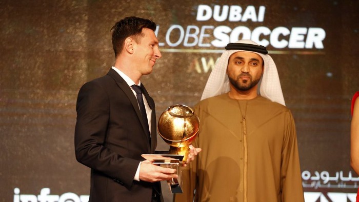 El Barcelona se lleva los principales premios de los Globe Soccer Awards de 2015