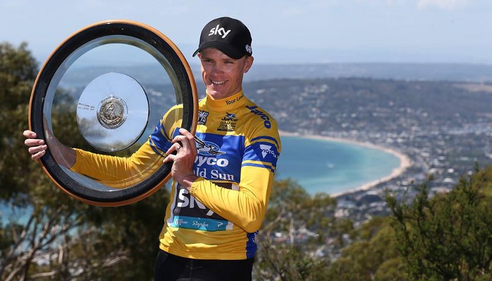 Chris Froome estrena 2016 ganando la general de la Herald Sun Tour