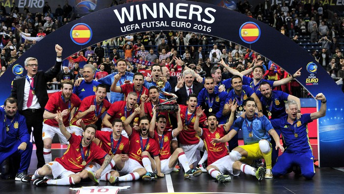 Europeo Fútbol Sala 2016: España recupera el cetro continental doblegando a Rusia