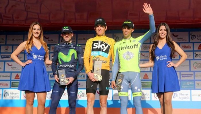 Vuelta al Algarve 2016: Geraint Thomas repite como ganador y Alberto Contador se estrena