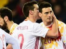 España empata ante Italia con gol de Aduriz y partidazo de De Gea