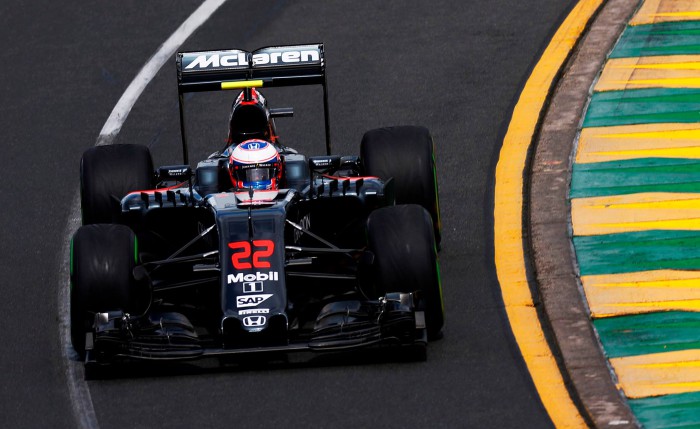 Jenson Button en Australia